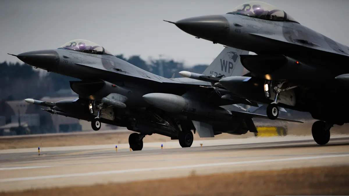 U.S. Air Force Consolidates F-16s Near North Korea Under New ‘Super Squadron’ Structure